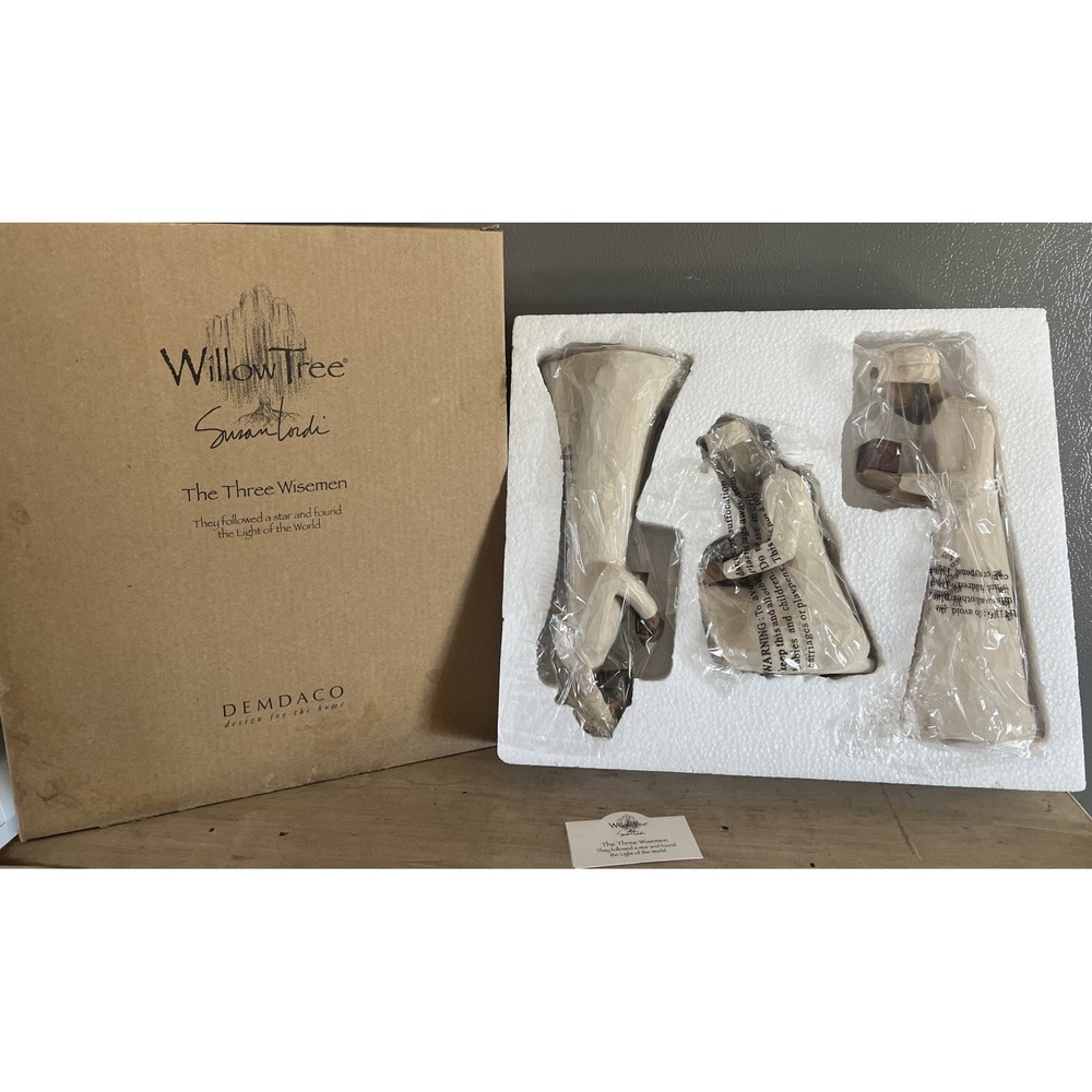 DEMDACO 26027 Willow Tree The Three Wisemen Collectible Figurine New In Box